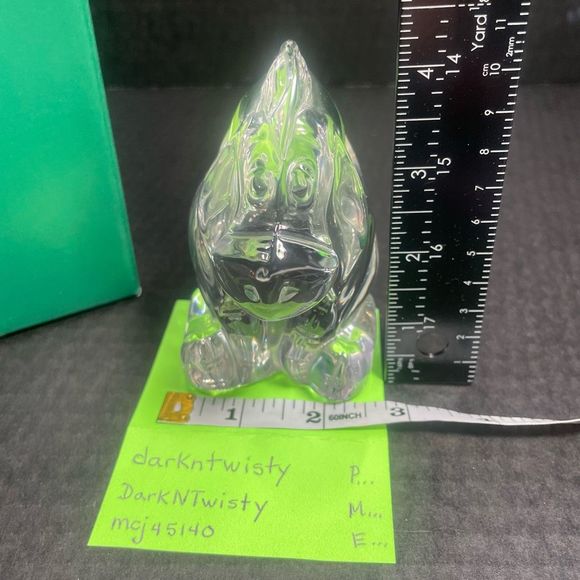 Limited Edition Vintage BNIB Disney Crystal Collection EEYORE 1778/2000 - Picture 9 of 16